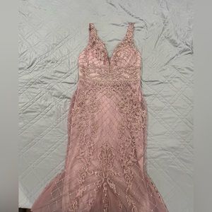 Fashion Nova Pink Formal Dress